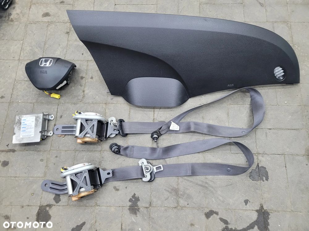 Honda Jazz III 08< przedlift Poduszka kierowcy pasazera pasy sensor europa - 1