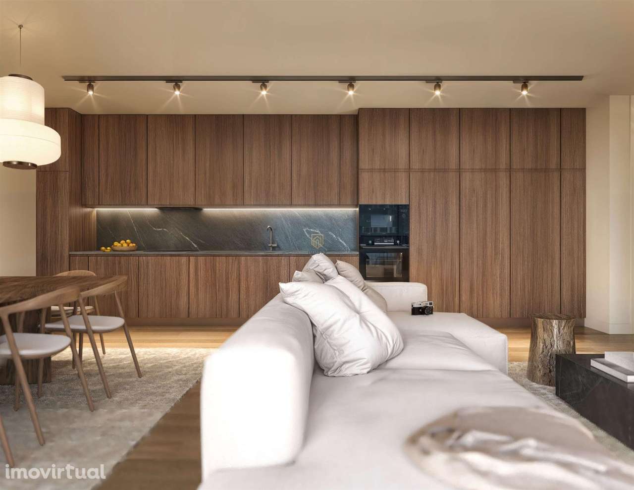 T3 com 113.65 m2 e varanda, em condomínio de luxo, Matosinhos Sul - Grande imagem: 2/26