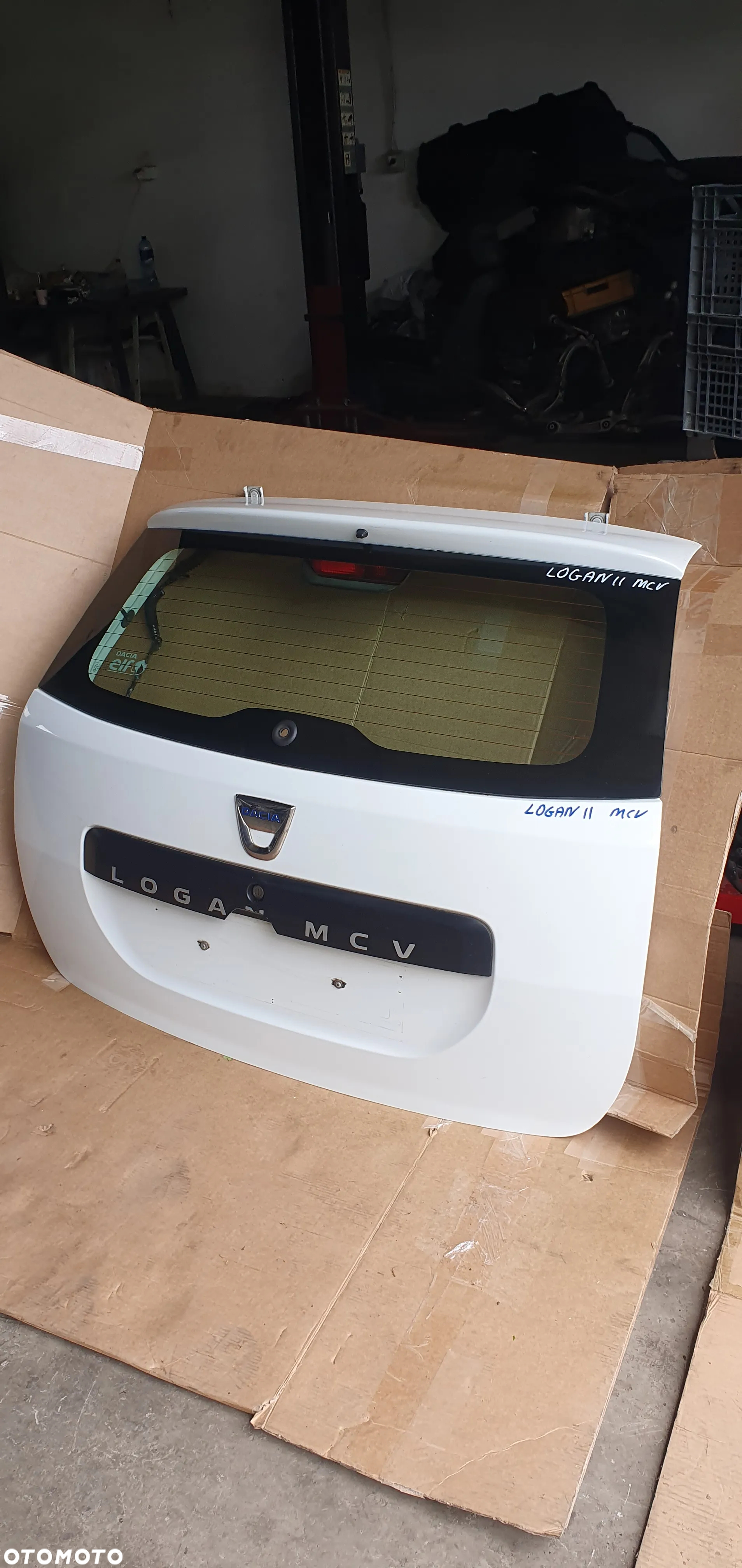 Klapa bagażnika tył tylna Dacia Logan II - 5