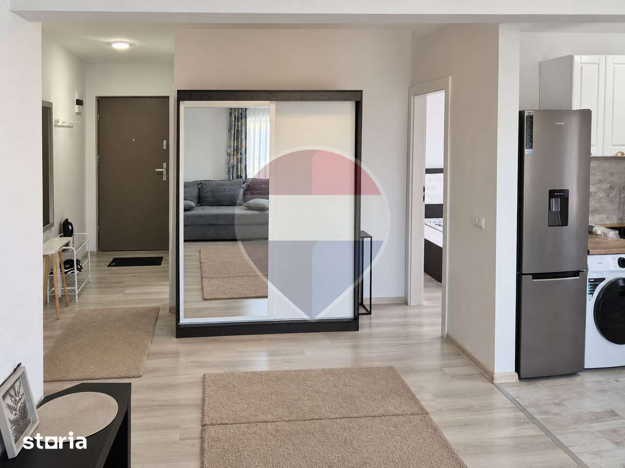 Apartament cu 2 camere de închiriat cu loc de parcare, str Porii — fotografia 3