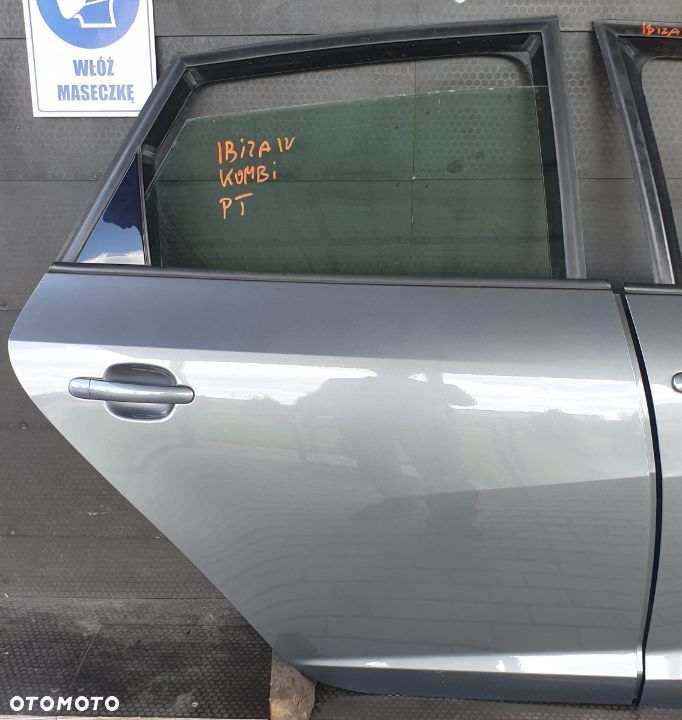 DRZWI PRAWE TYŁ SEAT IBIZA IV KOMBI FL LX7R - 11