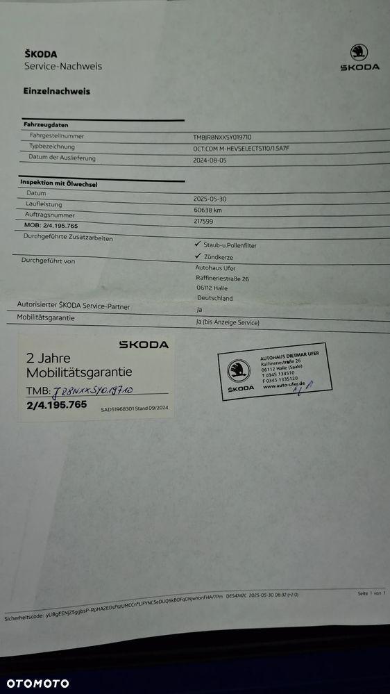 Skoda Octavia 1.5 TSI GPF ACT Ambition DSG - 27