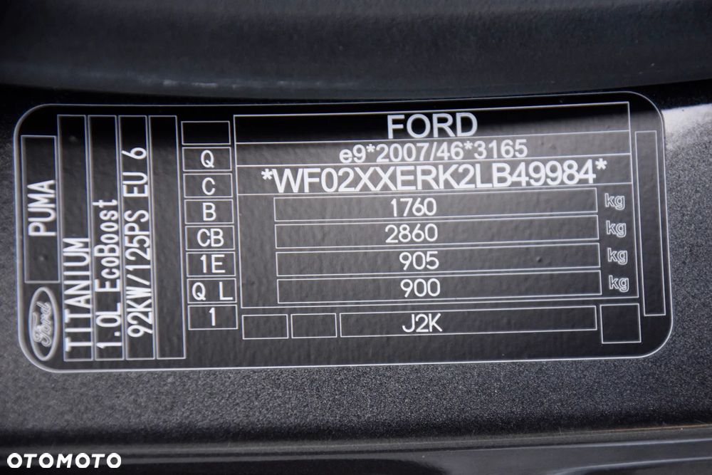 Ford Puma 1.0 EcoBoost Titanium X - 40