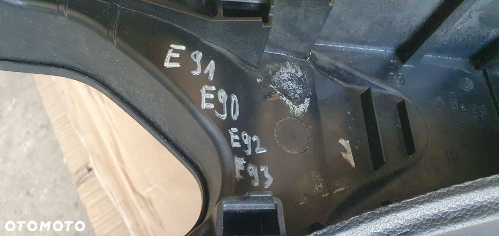 Tunel środkowy podłokietnik skóra skórzany BMW 3 E90 - 8