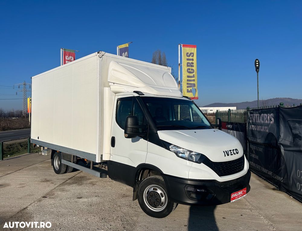 Iveco Daily BOX 8 EUROPALETI LIFT AXA DUBLA SPATE - 1