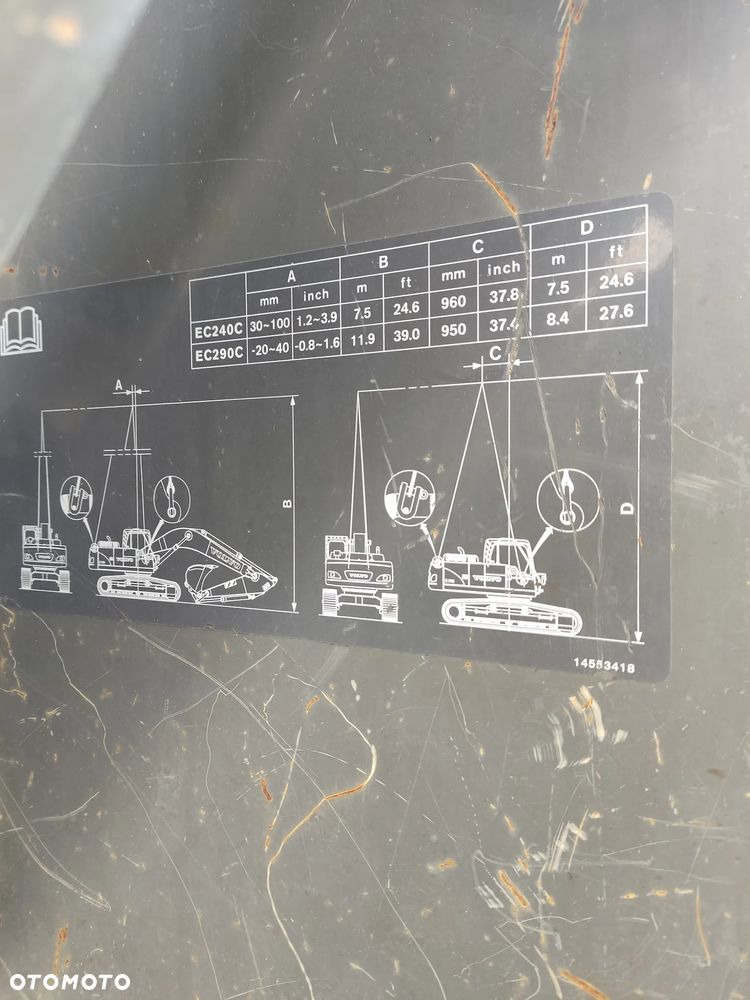 Volvo EC290CL koparka gąsienicowa - 8