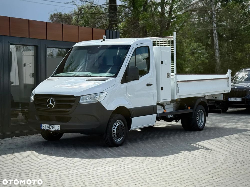 Mercedes-Benz Sprinter 516 CDI / Wywrotka JPM / 2.143cm3 OM651 163KM / 2019 Rok Produkcji / 173.456KM Przebieg / Bliźniaki Podwójne Koła / HAK 3,5T / ZAREJESTROWANY W PL - 14