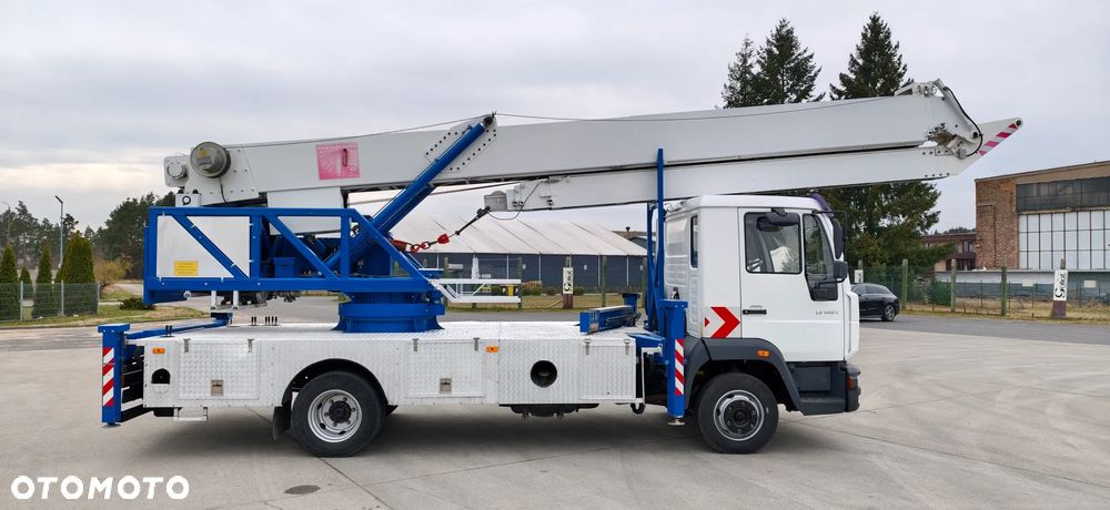 MAN L2000 Dźwig Dekarski Klaas K 28-34 2002r. Żuraw Ciesielski - 5