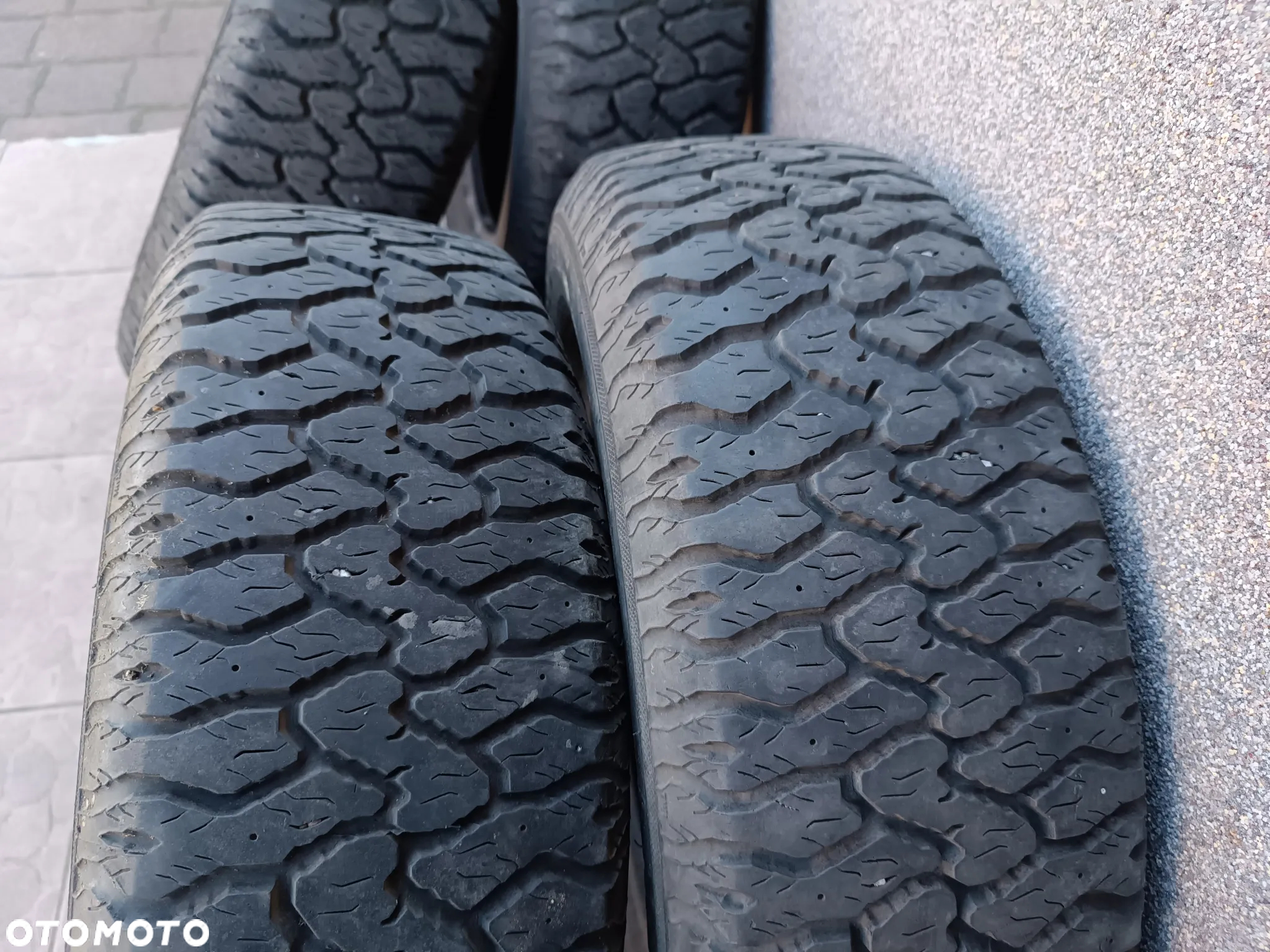 Komplet (4 sztuki) opony używane 15" Gislaved Frost 65T 195/65/15 195/65r15 , terenowe ? - 7