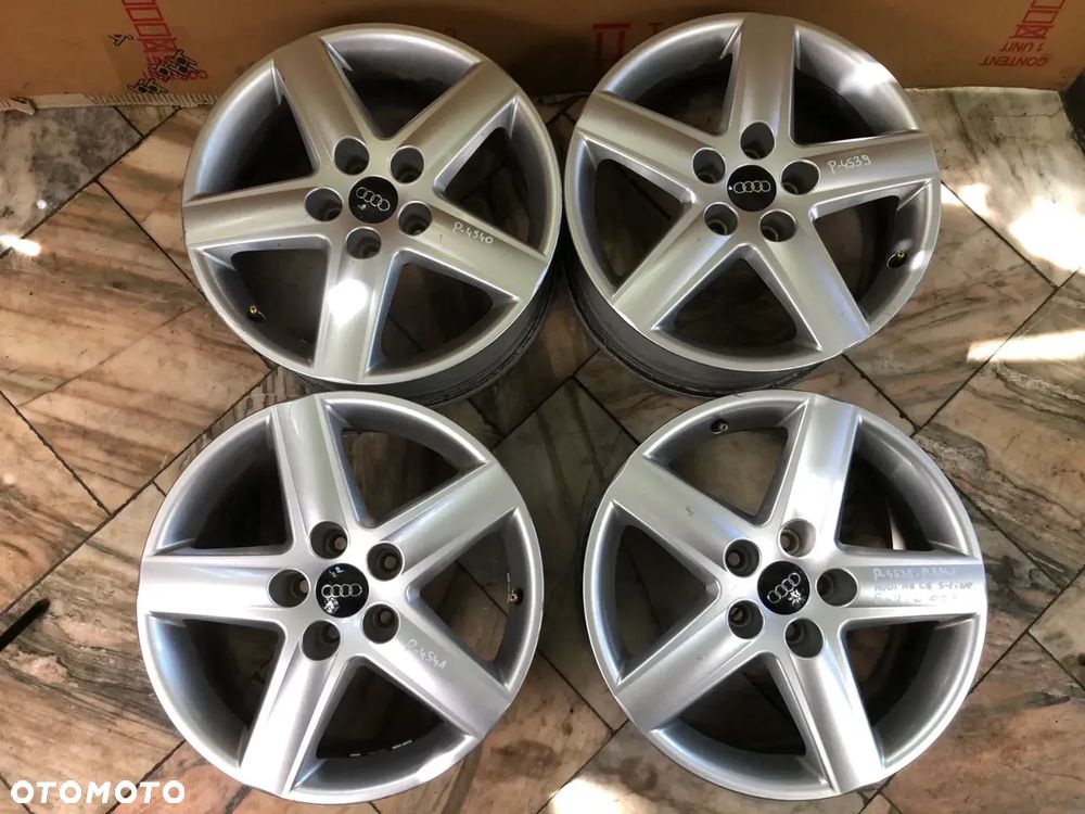 Felgi Aluminiowe Alufelgi R17 5x112 57,1 ET 45- Komplet -Audi A6 C6 A4 B6- Gwarancja Wysyłka Montaż - 1