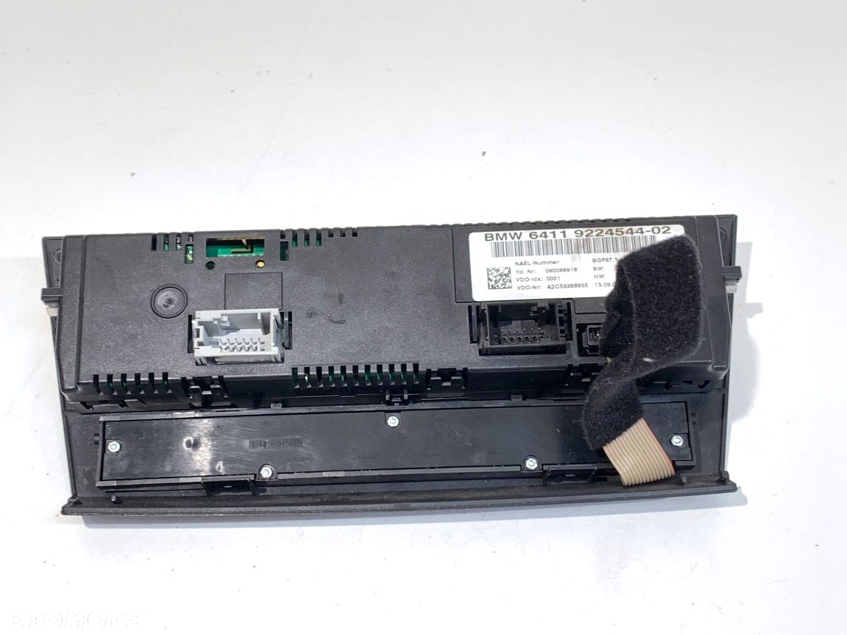 PANEL STEROWANIA NAWIEWU - 89.00 PLN - BMW 3 Touring (E91) 2004 - 2012 318 i 105 kW [143 KM] benzyna - 3