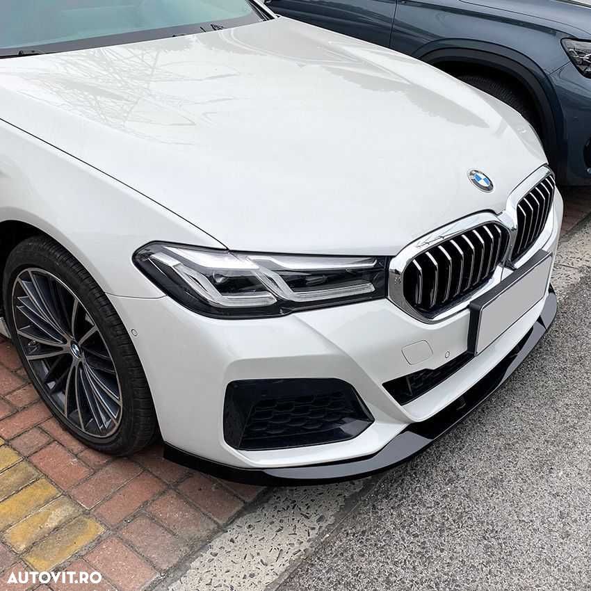Prelungire Extensie Lip Bara Fata M BMW Seria 5 G30 G31 LCI Facelift - 5