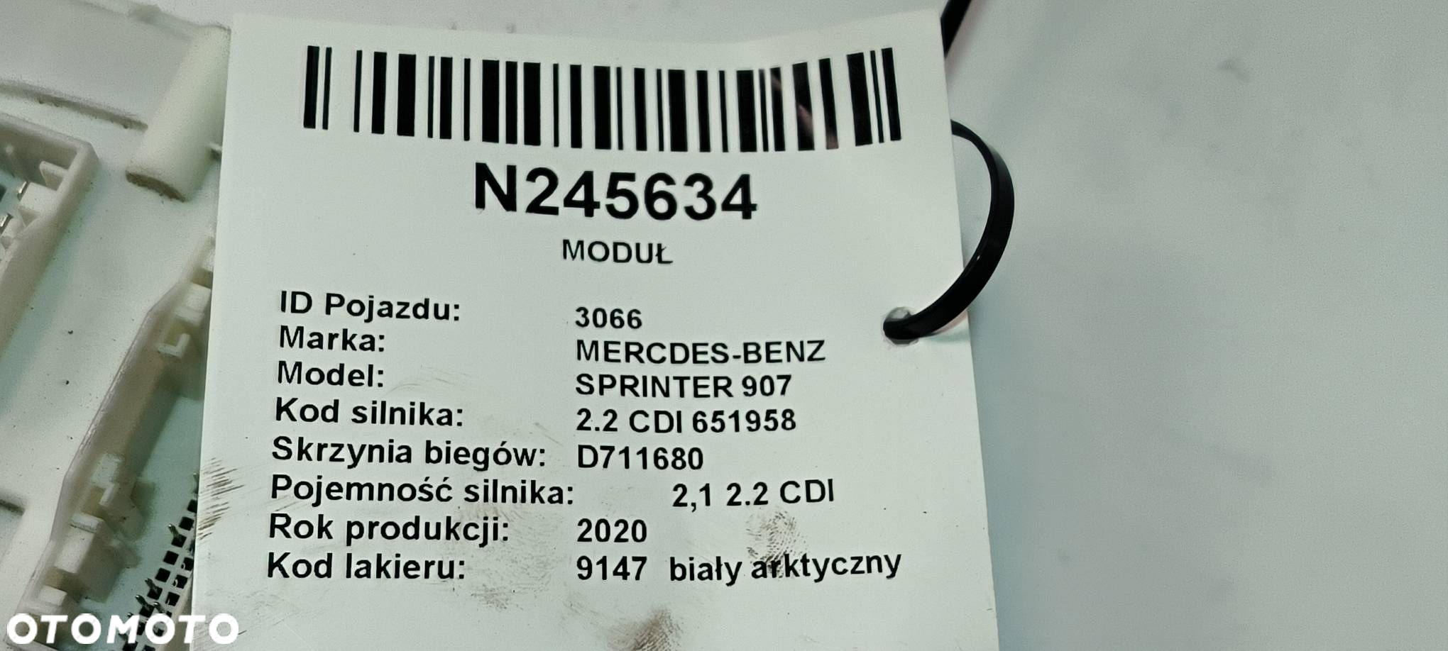 MODUŁ MERCDES-BENZ SPRINTER 907 A9079017702 - 2