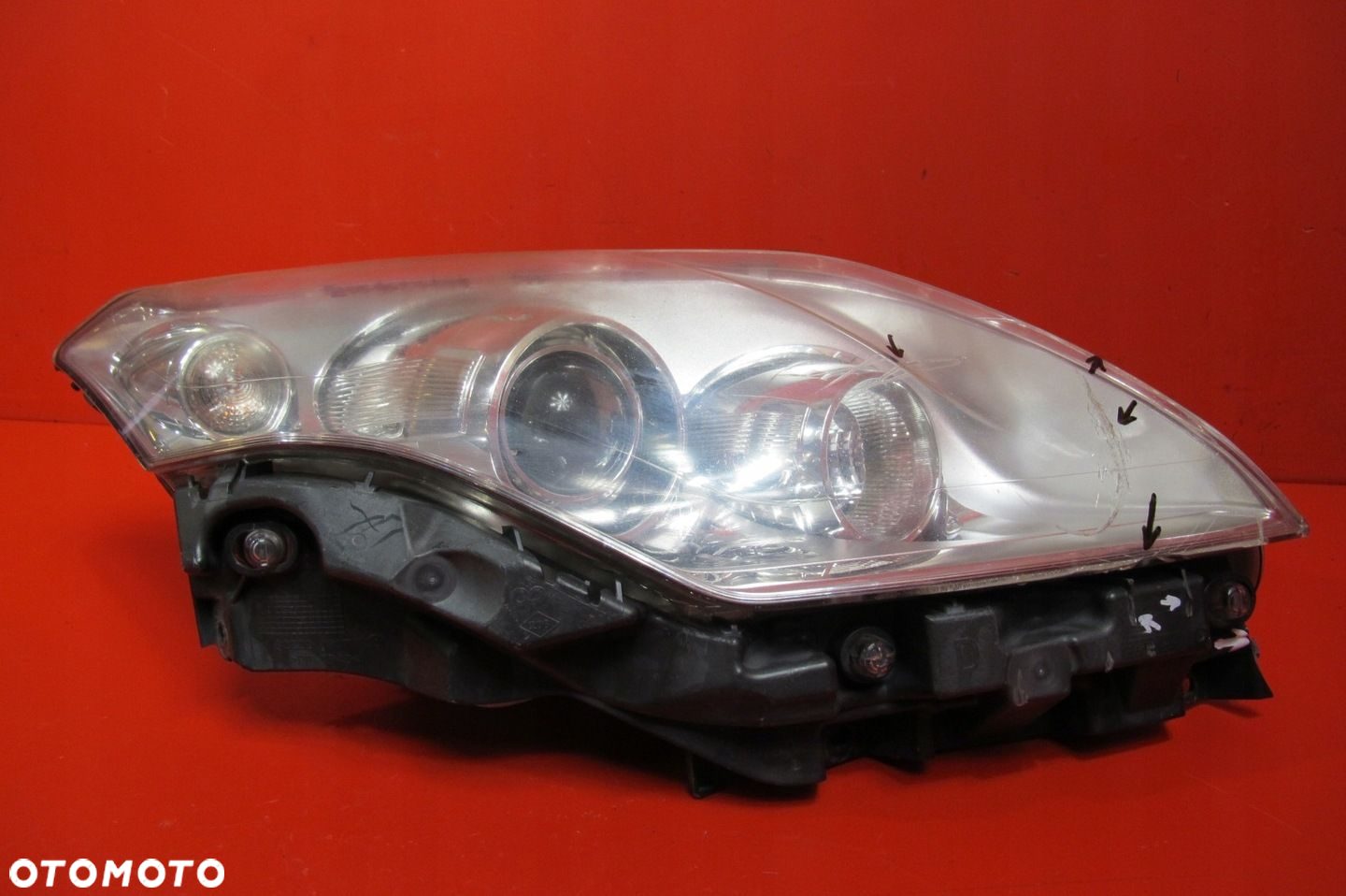 RENAULT LAGUNA 3 III 07-13 XENON REFLEKTOR LAMPA PRZÓD PRAWA 260100035R - 6