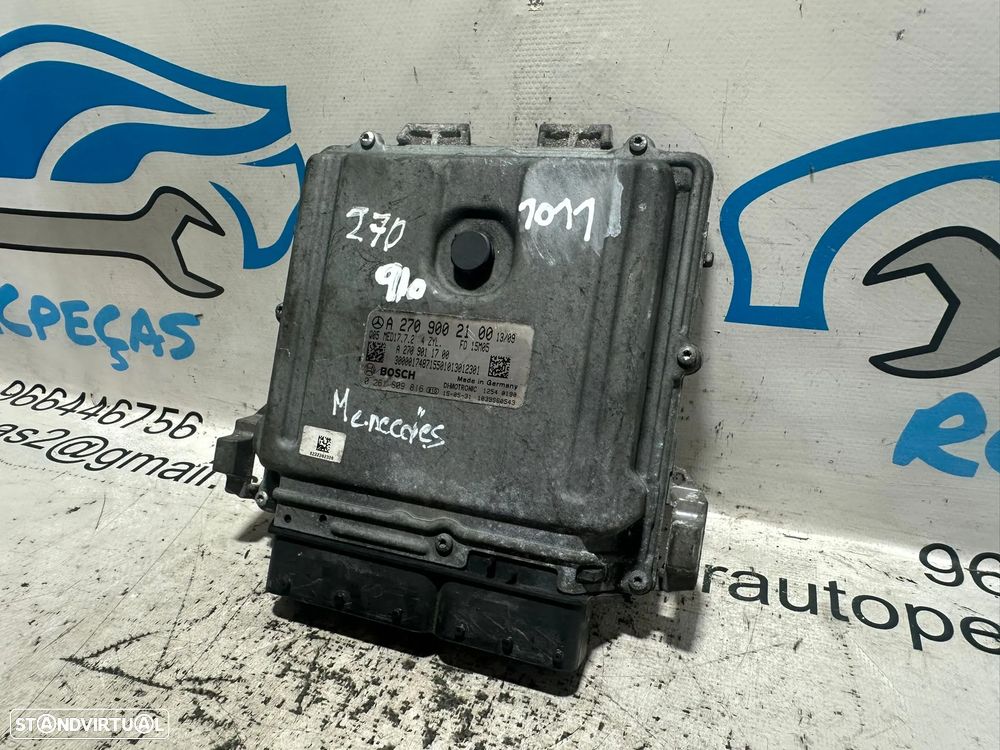 .Centralina Motor Bosch Mercedes Benz A2709002100 0261S09816 MED 17.7.2 - 3