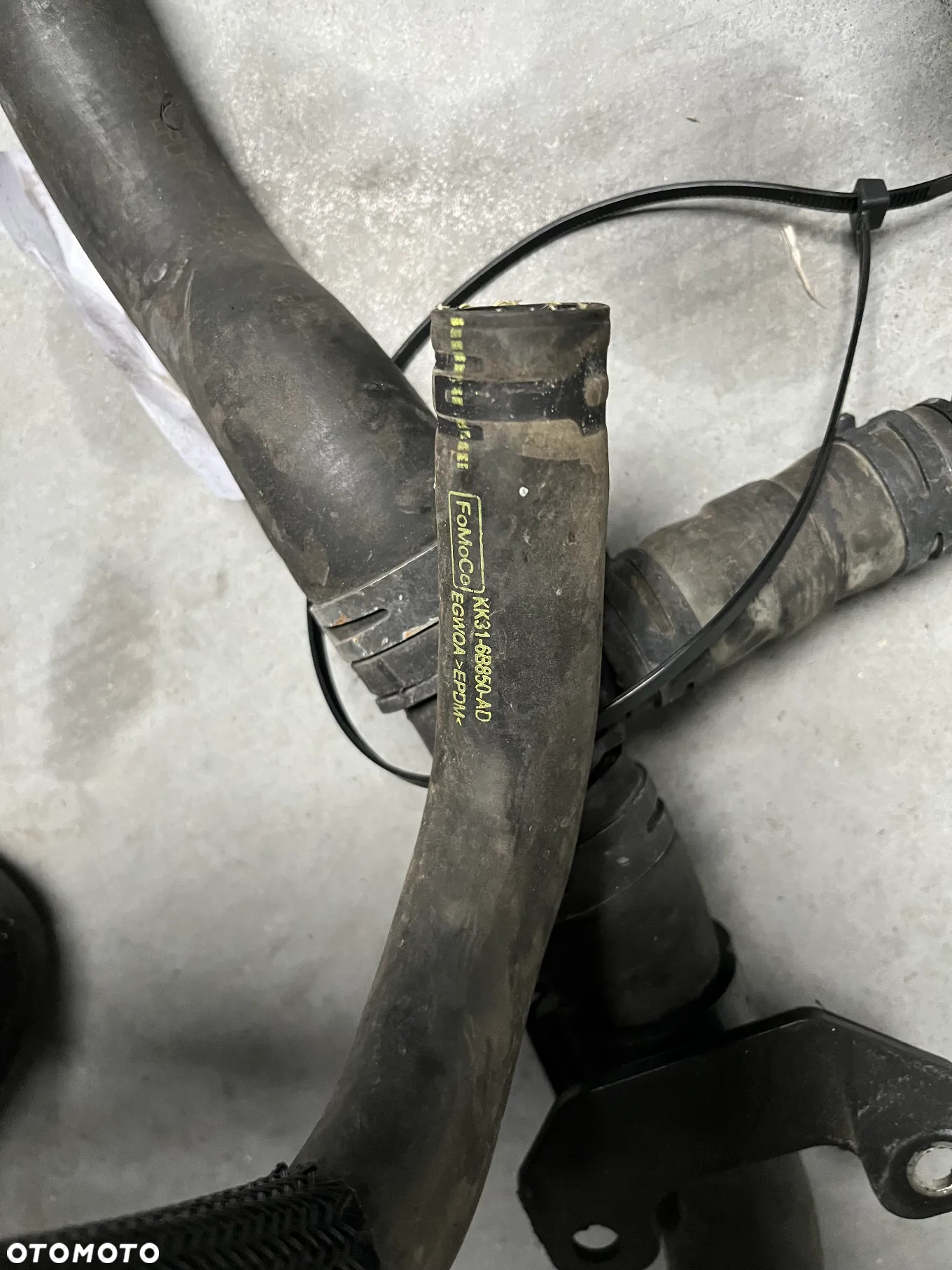 PRZEWÓD PRZEWODY WODY FORD TRANSIT MK8 CUSTOM 2.0 TDCI  KK31-18N252-GM KK31-6B850-AD - 8