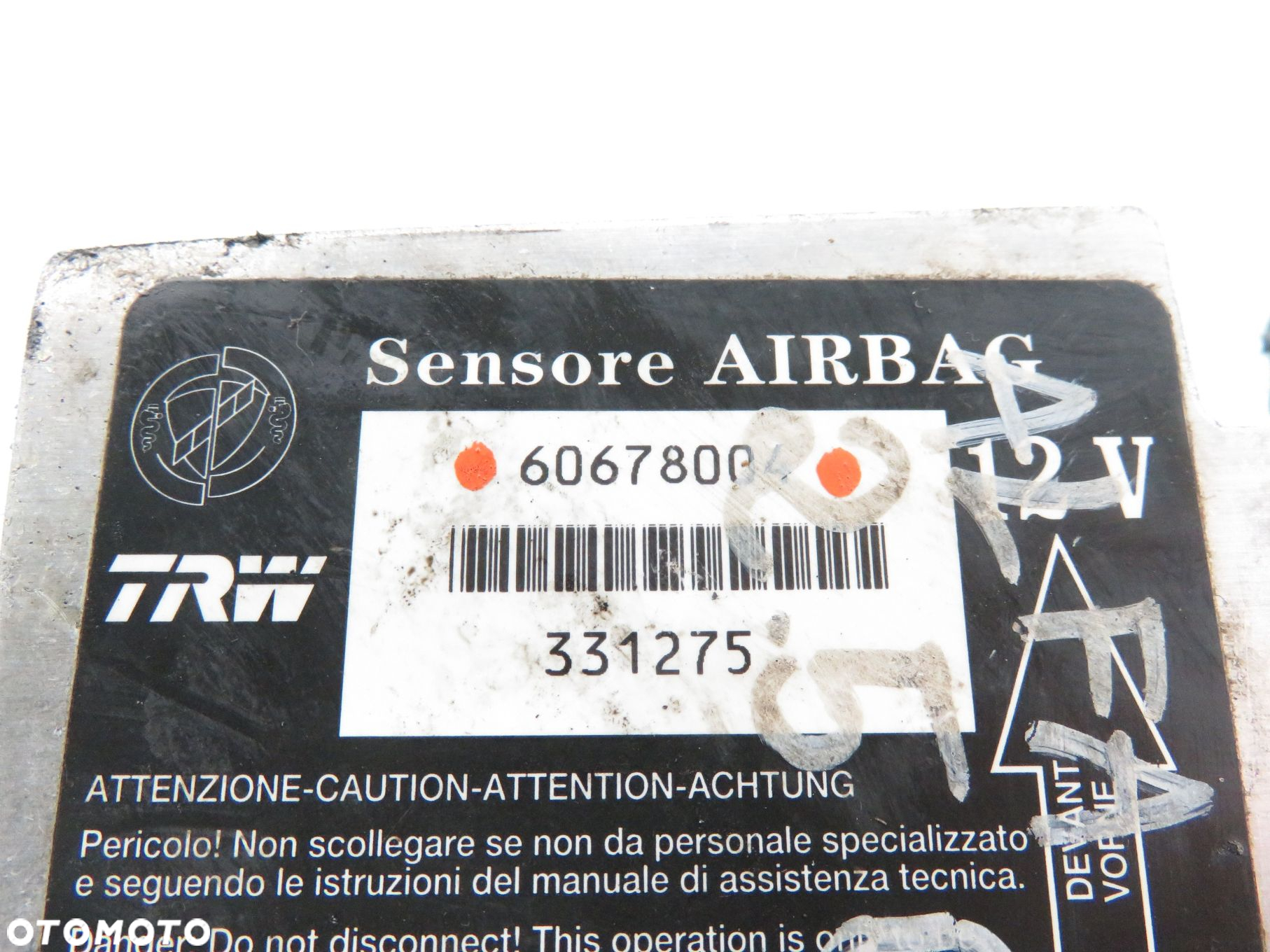 MODUŁ AIRBAG ALFA ROMEO 166 60678004 - 4