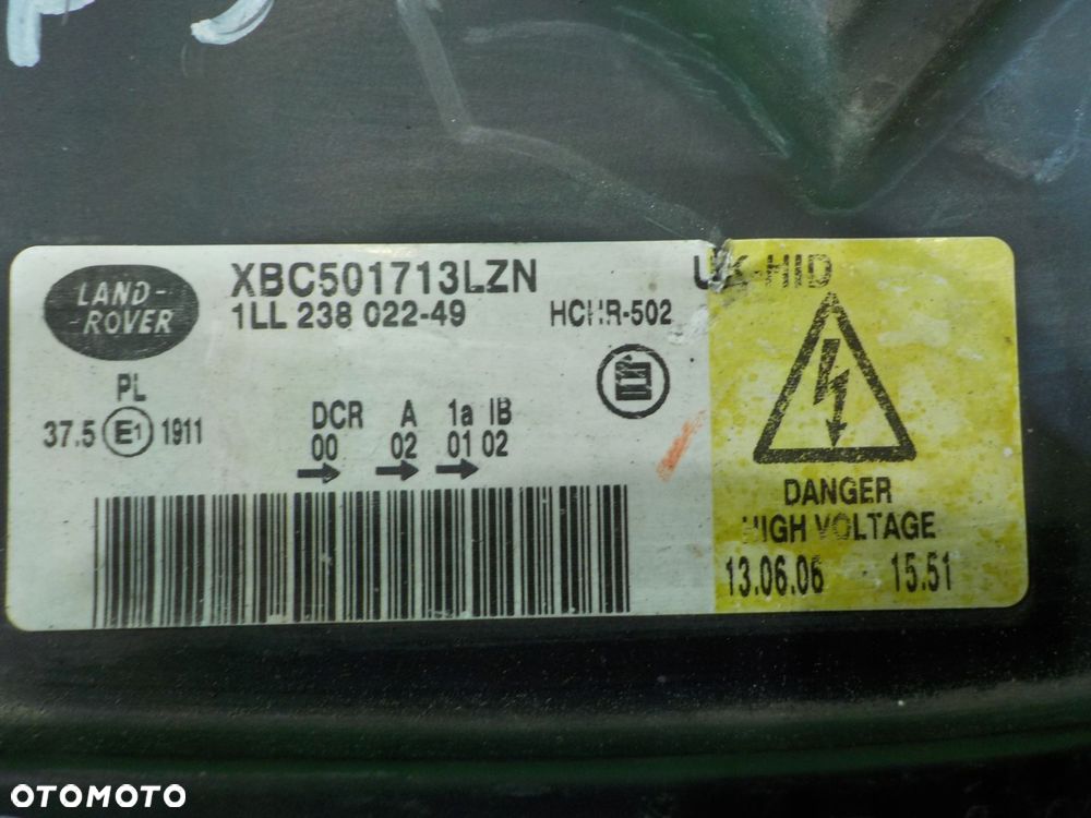 RANGE ROVER SPORT I 06r 5D XENON lampa lewa przod 1LL238022-49 - 3