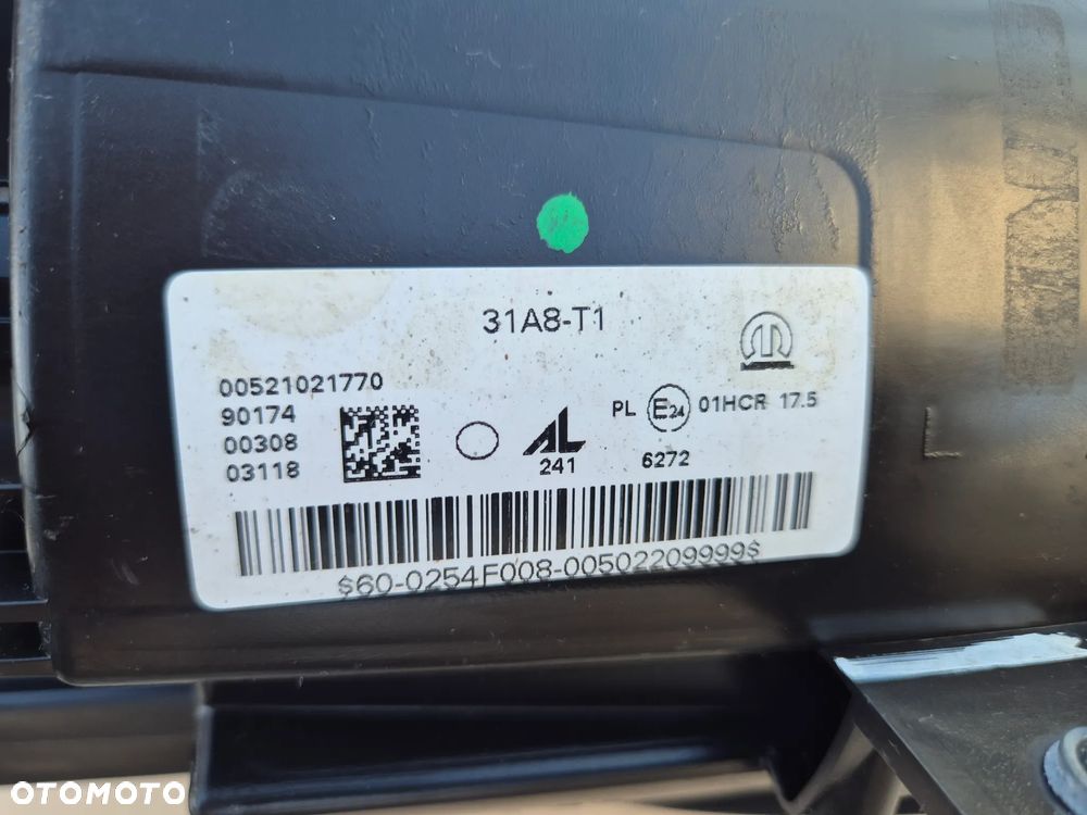 Fiat 500X reflektor prawy.Oryginał.EU.Halogenowy. - 7