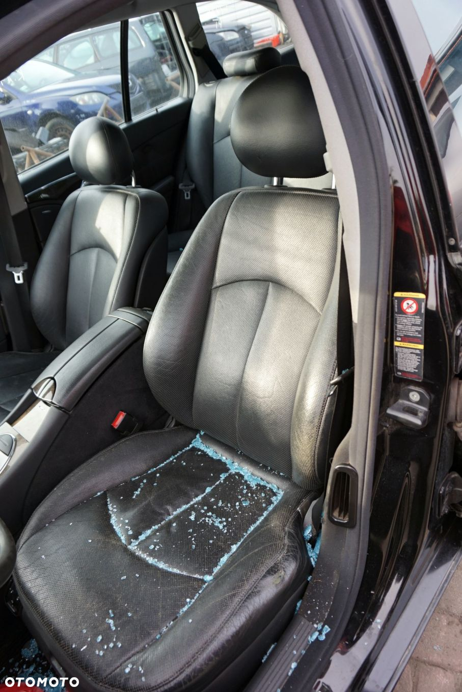 FOTELE FOTEL PRZEDNI LEWY PRAWY KANAPA WNĘTRZE E-KLASA W211 KOMBI GRZANE AVANTGARDE ROLETY BOCZKI MERCEDES 2002-2006 - 2