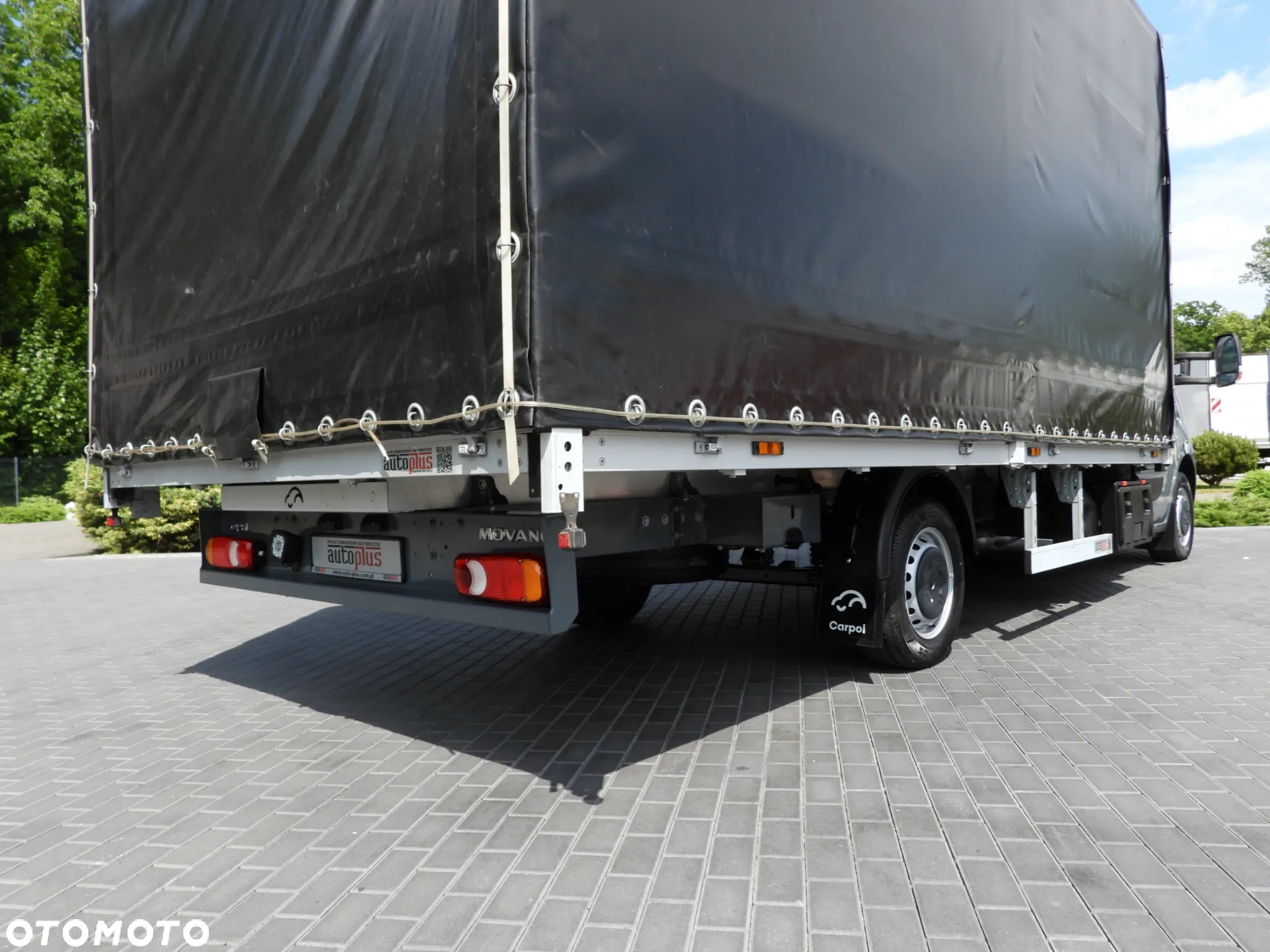 Opel MOVANO  PLANDEKA 12 PALET WEBASTO TEMPOMAT NAWIGACJA LEDY PNEUMATYKA KLIMATYZACJA 165KM [ 269538 ] - 24