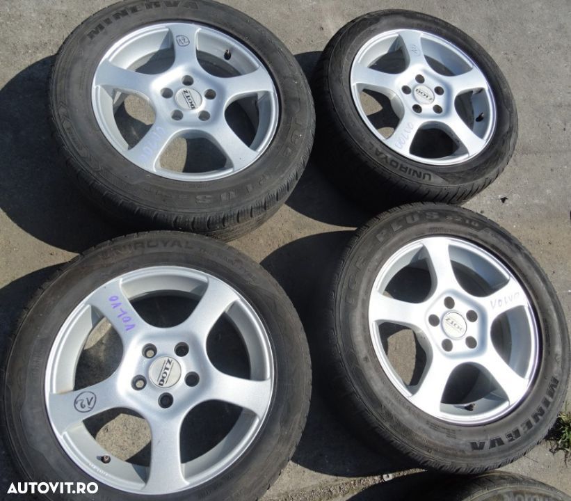 Jante aliaj Volvo C30 R16 7Jx16H2 cu cauciuc 205/55 R16 - 1