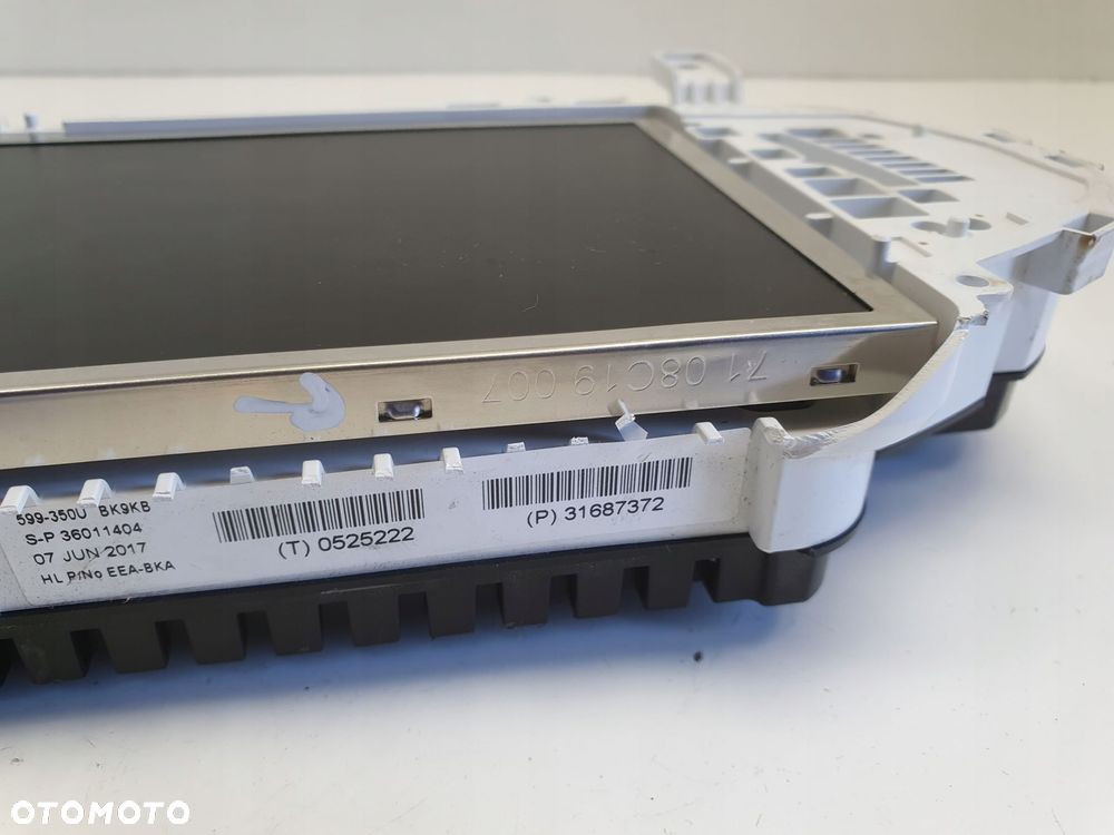 Volvo V40 II 2.0D Diesel LICZNIK ZEGARY TFT Ekran Europa 31687372 - 4