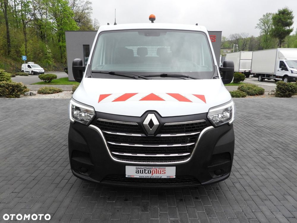 Renault MASTER  WYWROTKA PODWÓJNA KABINA DOKA 6 MIEJSC TEMPOMAT LEDY BLIŹNIACZE KOŁA KLIMATYZACJA  130KM - 6