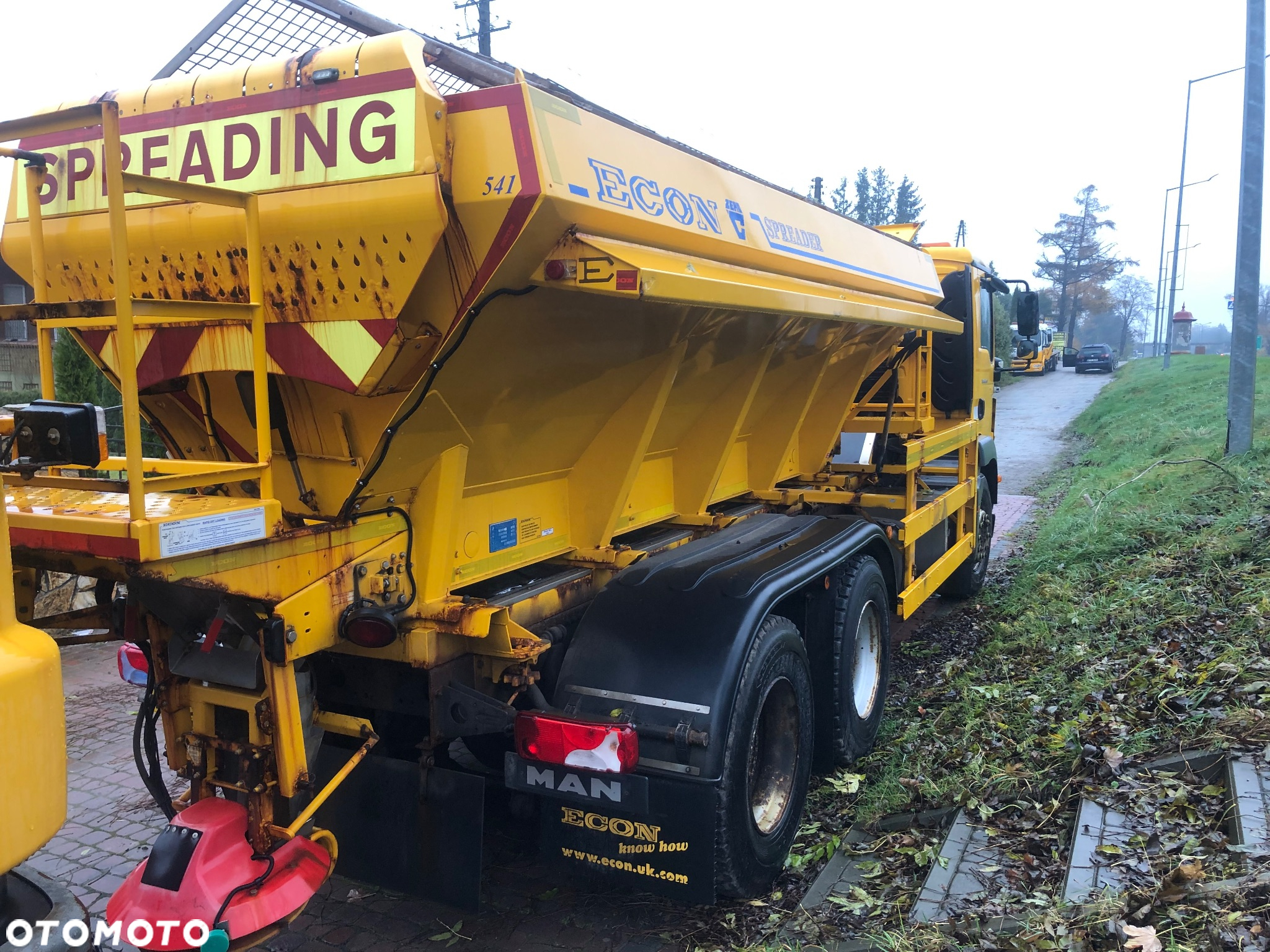 MAN TGM 26.290 piaskarka solarka schmidt 6x4 euro6 - 4