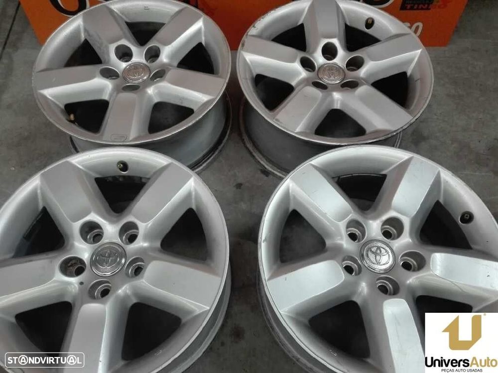 JOGO JANTES ALUMINIO 16 TOYOTA RAV 4 II 2005 - - 5