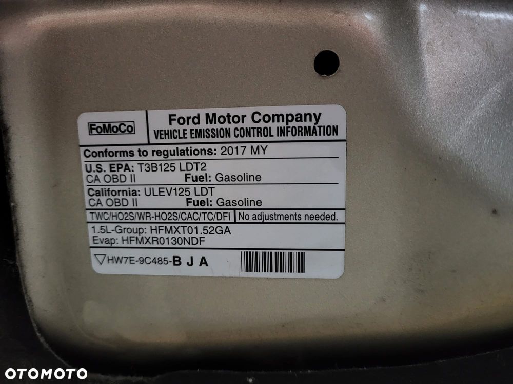 Ford escape mk3 2019rok maska zderzak blotniki lampy kompletny przod - 6