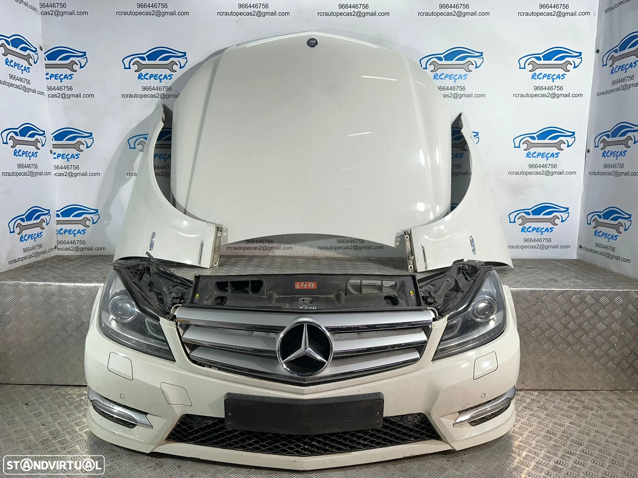 .Frente Completa Xenon AMG Mercedes Benz W204 C220 Facelift Diesel 651.911 2006 - 2014 - 3