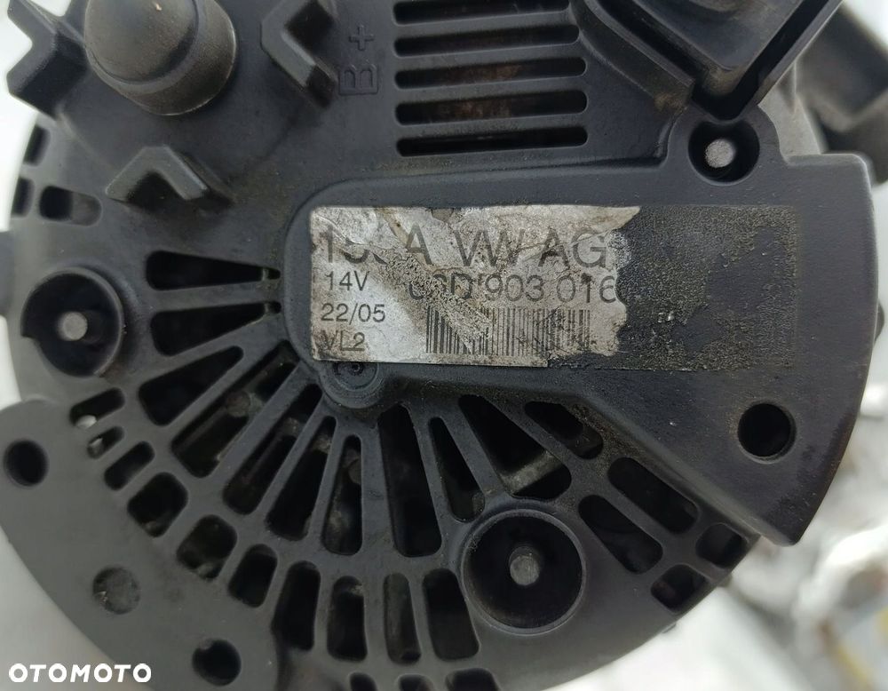 ALTERNATOR AUDI A4 B7 2.0 TFSI 06D903016 - 3