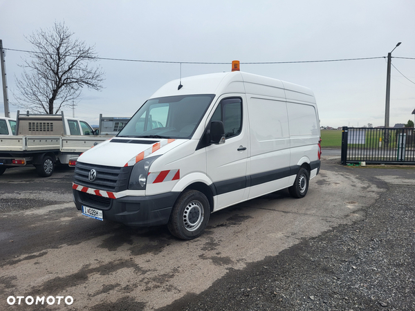 Volkswagen Crafter blaszak z zabudową warsztatową