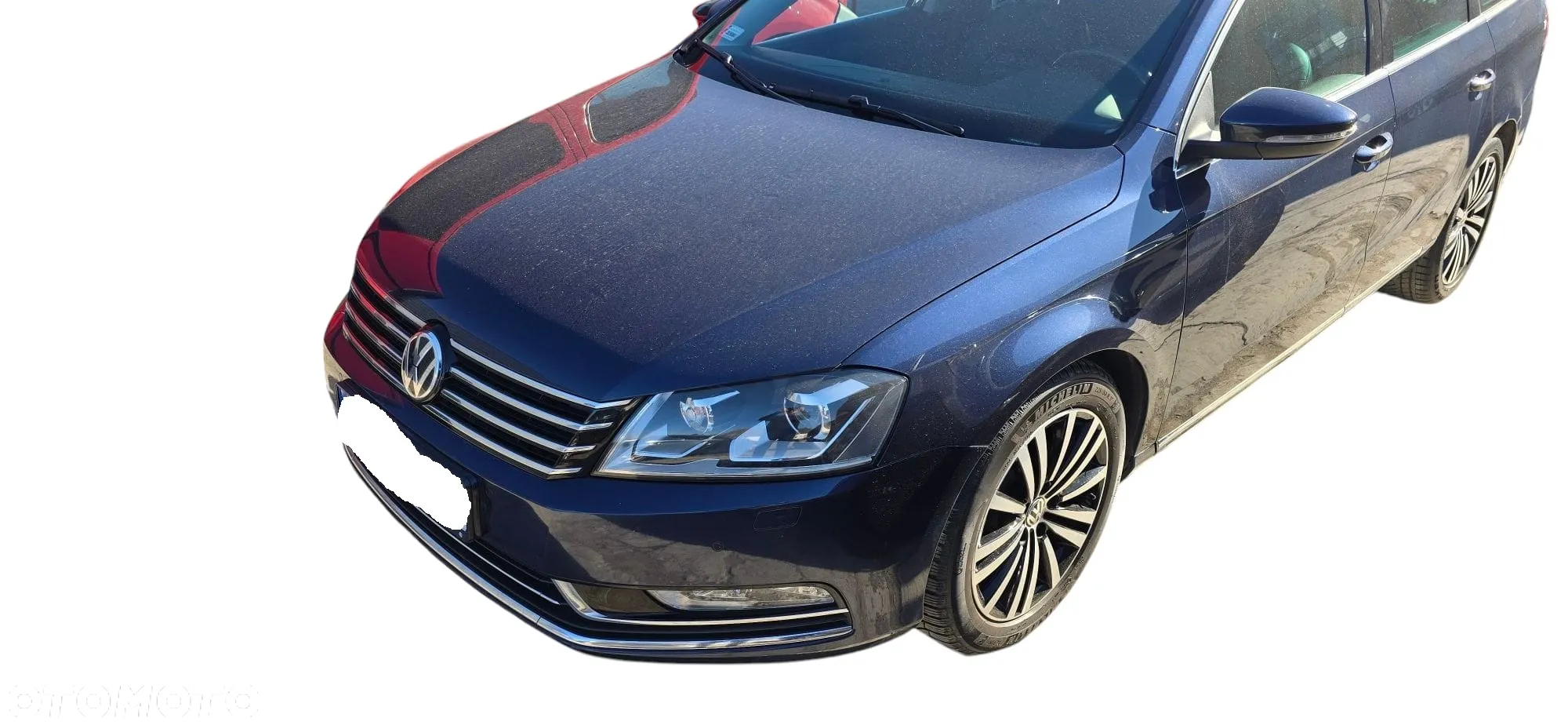 VW PASSAT B7 MASKA / POKRYWA SILNIKA W KOLOR: LH5X - 2