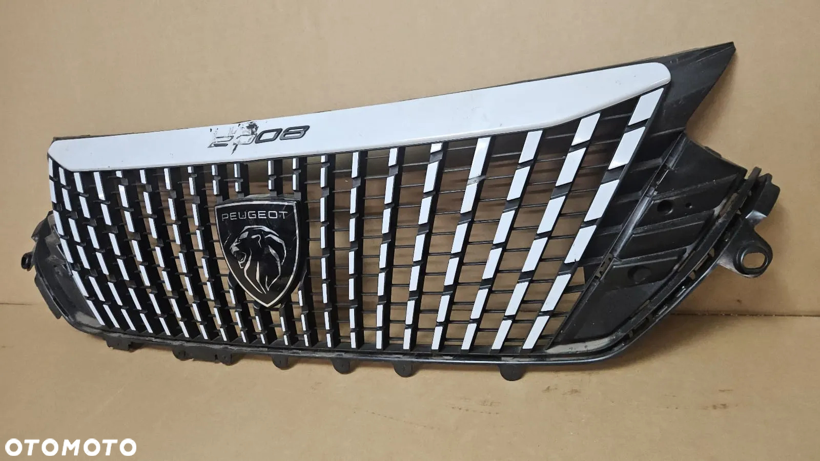 ZDERZAK GRILL ATRAPA ZDERZAKA CHŁODNICY Peugeot 2008 II 2024 FL LIFT 9852659480 98252657680 - 7