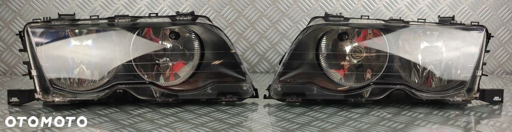 Reflektor lampa lewa lewy prawa prawy przód BMW 3 E46 Sedan Touring… - 1