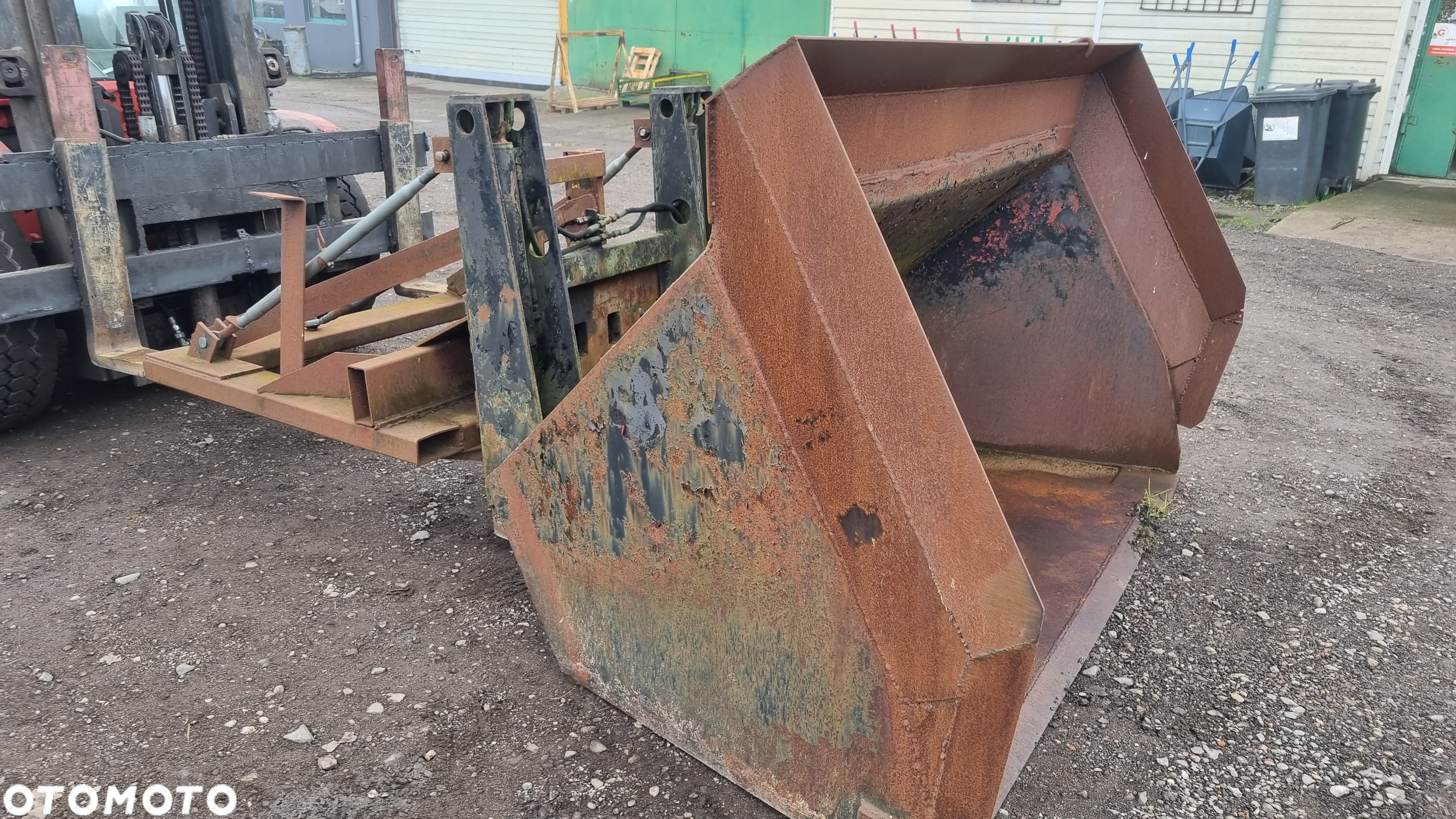 Inny Łyzka objetosciowa Na Widły Hydrauliczny Wywrot - 5