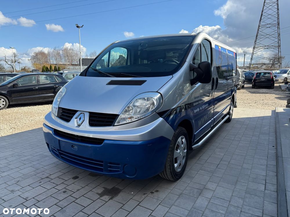 Renault Trafic 2.0 dCi Long 2x Boczne drzwi Klimatyzacja Elektryczne Szyby Gwarancja - 10