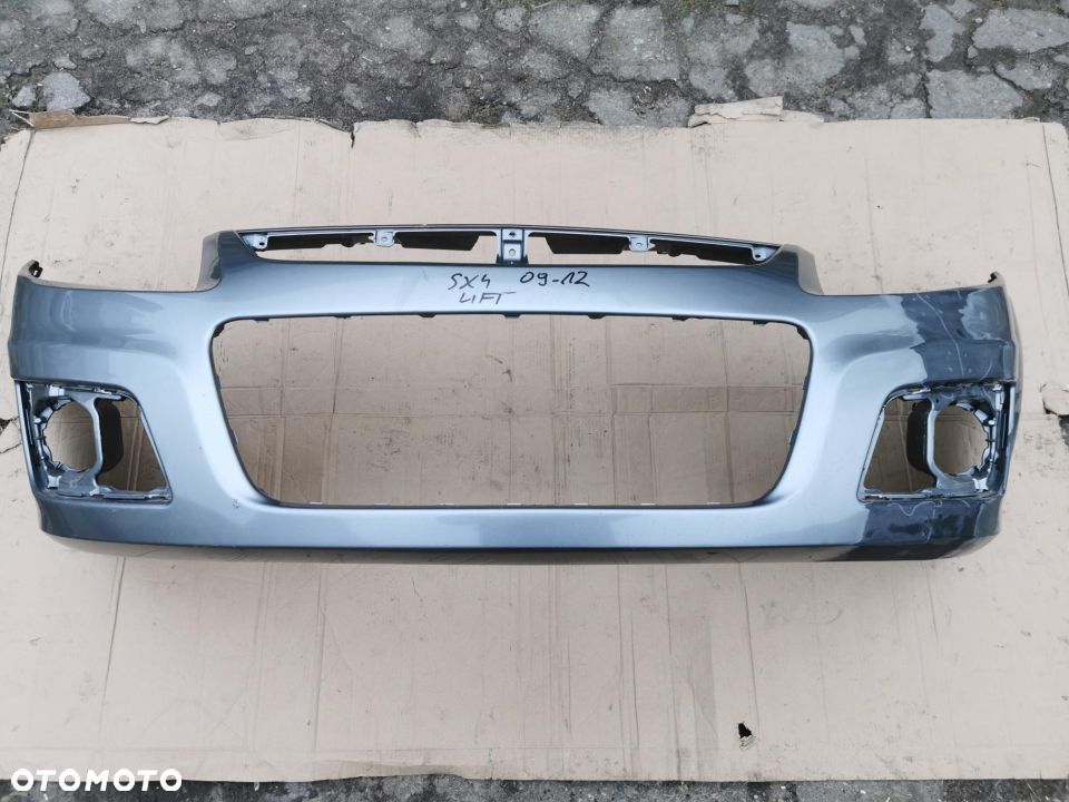 ZDERZAK PRZÓD PRZEDNI SUZUKI SX4 SX-4 LIFT 09-13 BEZ DZIUR OTWORÓW 71711-55L ORYGINAŁ - 1