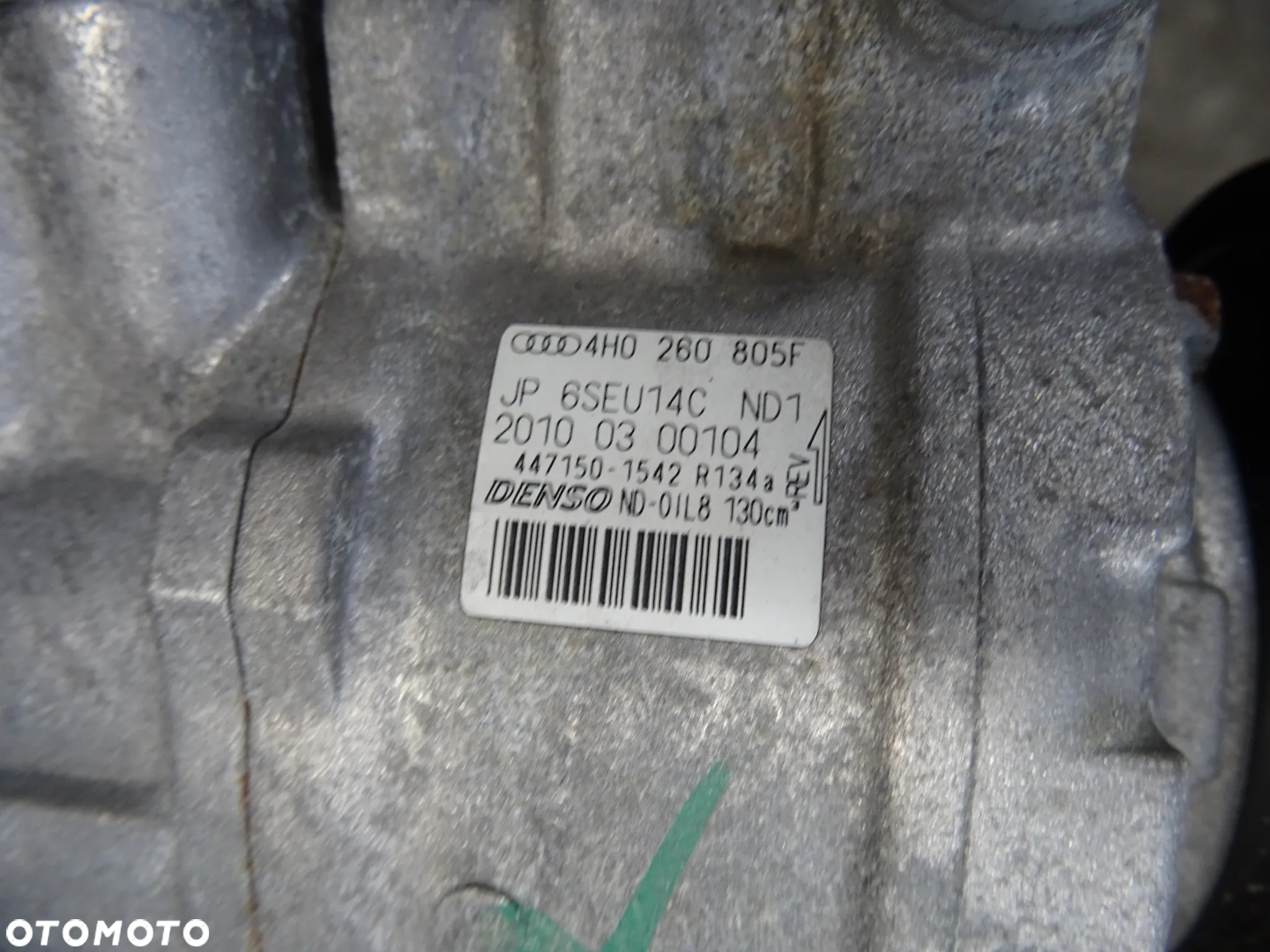 4H0260805F kompresor klimatyzacji 4.2 TDI Audi A8 D4 4H czesci - 3