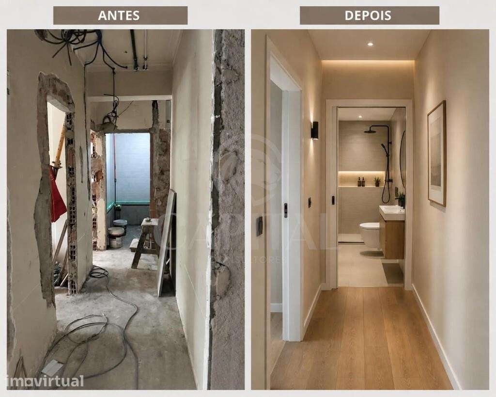 T3 Totalmente Remodelado | Rua dos Soeiros – São Domingos de Benfica - Grande imagem: 5/38