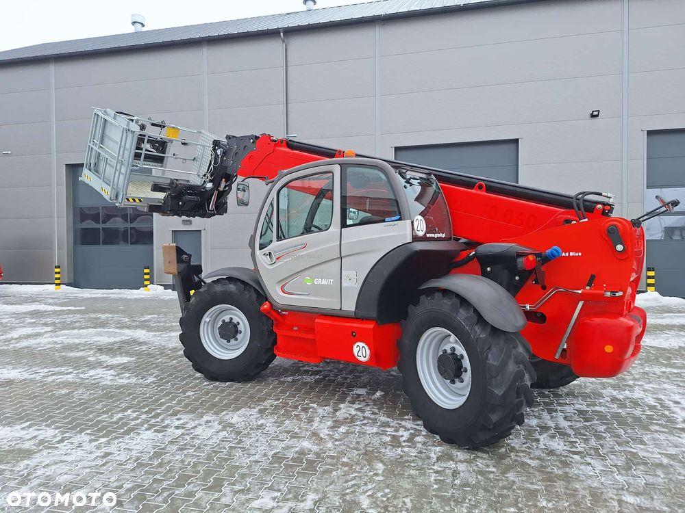 Manitou ładowarka teleskopowa MT 1840 HA homologacja kosz - 4