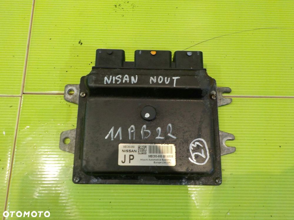 NISSAN NOTE I E11 1.6 B 06r sterownik komputer silnika MEC93-050 - 1