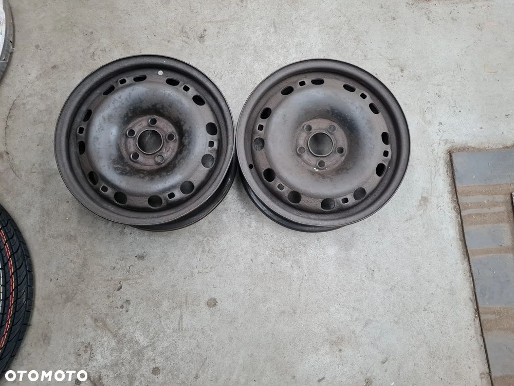 Felga Stalowa VW Skoda Seat 6x15 5x100 ET43 ORYGINAŁ - 1
