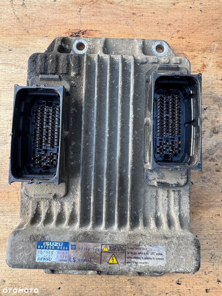Opel meriva 1.7cdti sterownik silnika ISUZU 8973509486 - 2