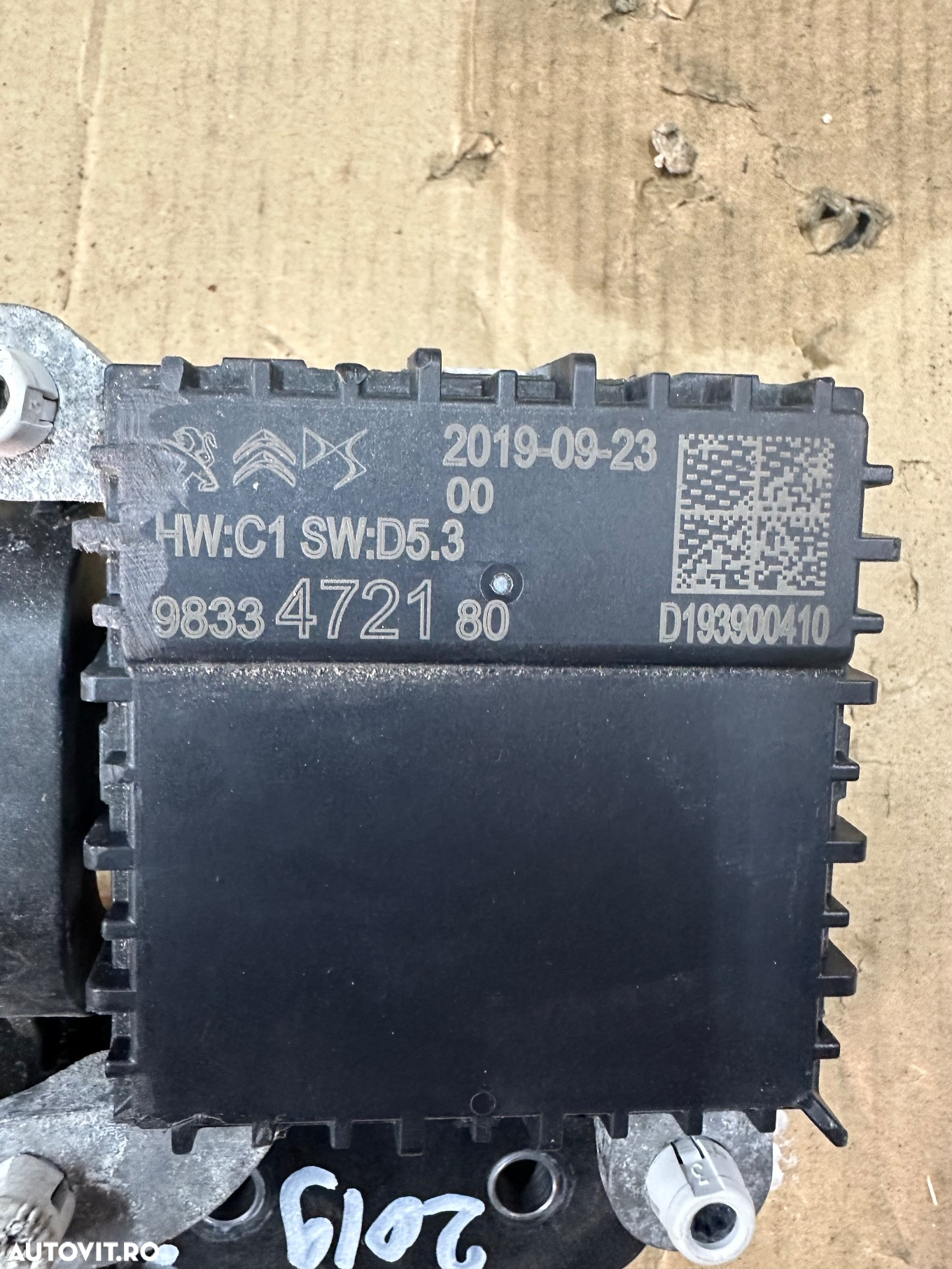 Senzor radar, distronic PEUGEOT, OPEL, CITROEN  an 2018-2024 cod 9833472180 - 3