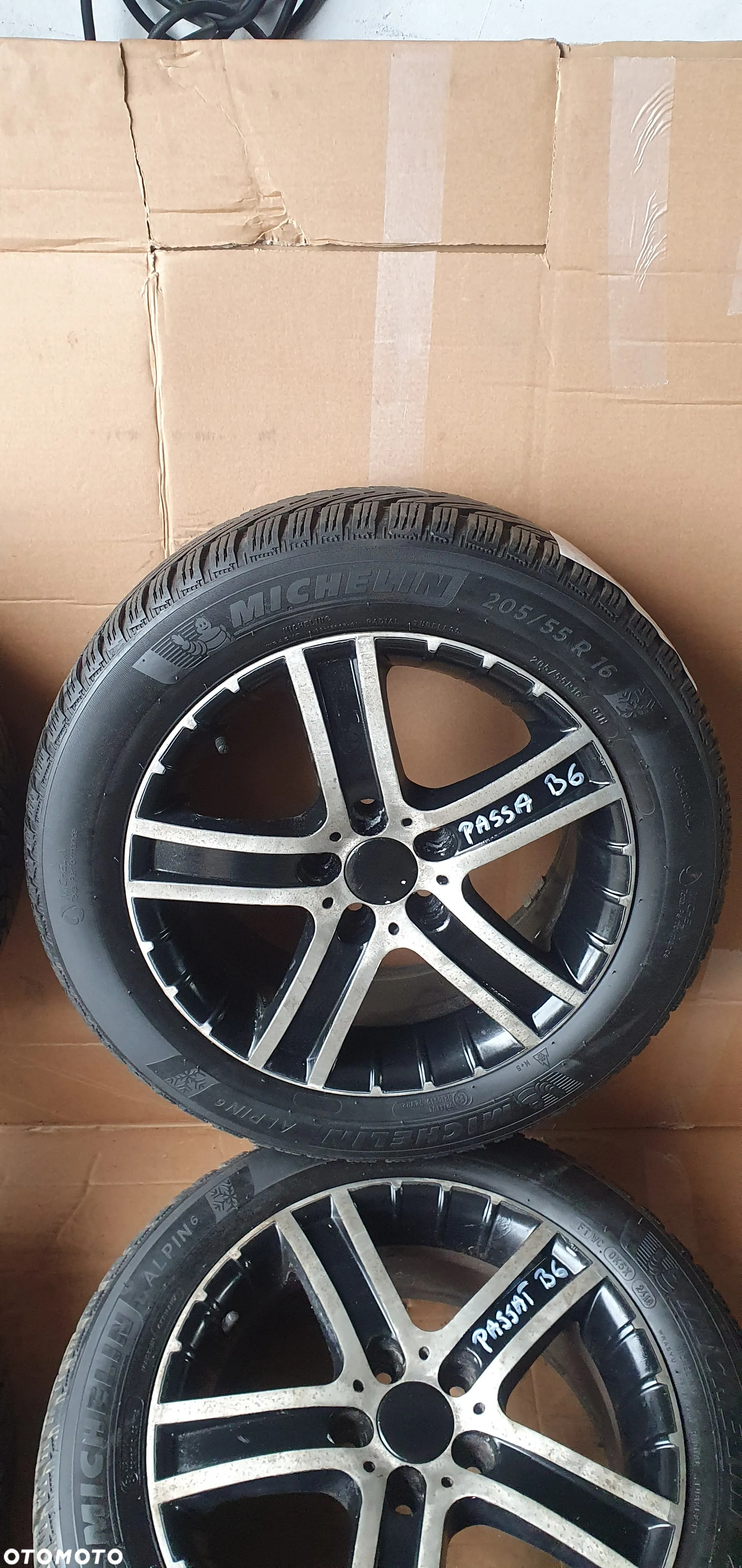 Alufelgi felgi aluminiowe z oponami VW Passat B6 5x112 205/55 R16 7J ET46 - 9