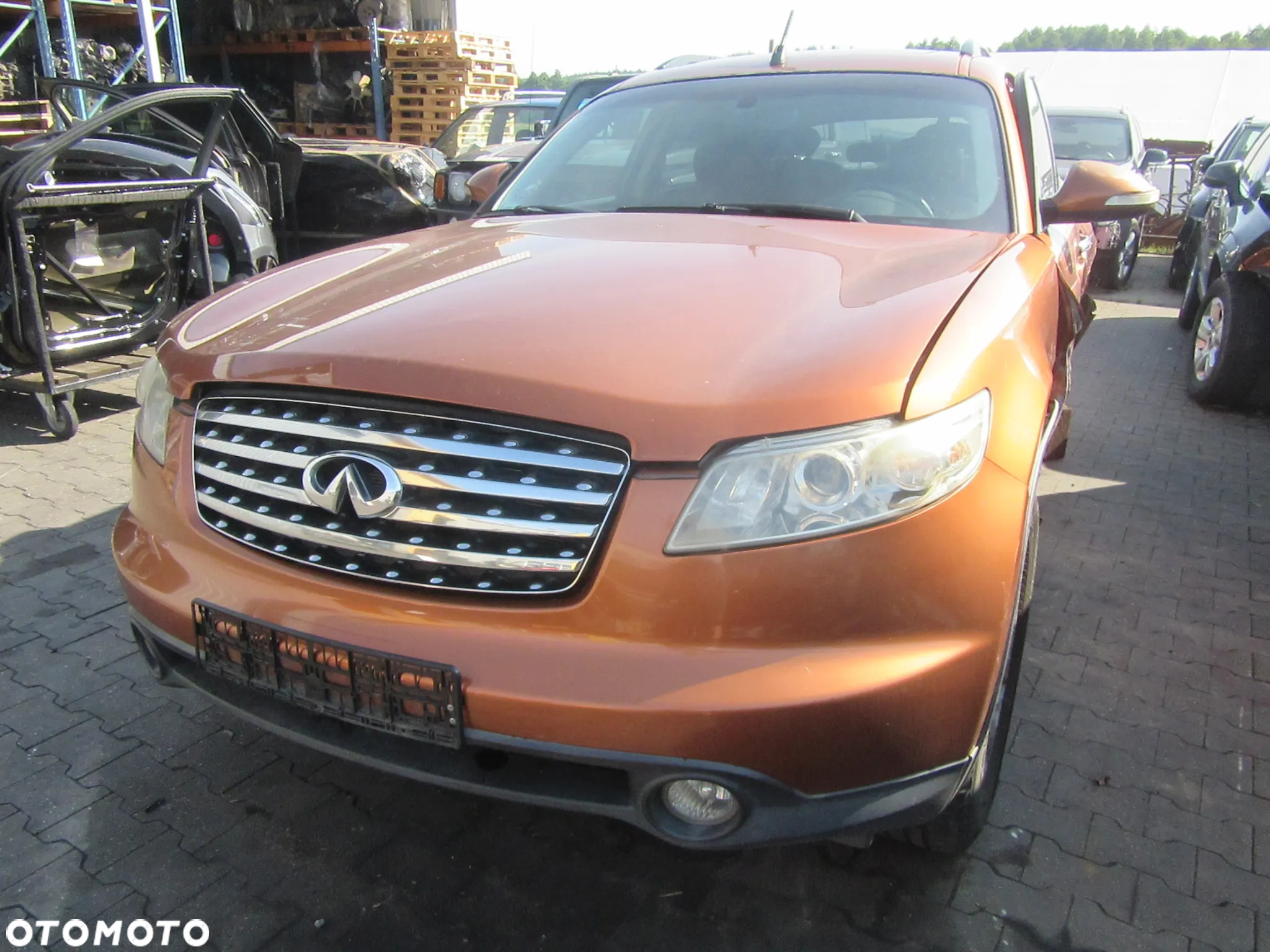 Infiniti FX35 2004 DESKA ROZDZIELCZA PODUSZKA PASAŻERA Wszystkie części - 8