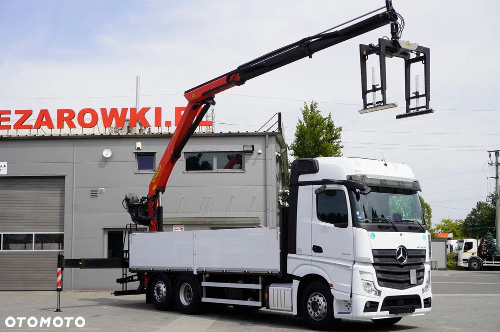 Mercedes-Benz Actros 2545 MP5 / 60 tys. km / HDS Palfinger PK 18.001L SLD A / oś skrętna / 3 szt._259410 - 14